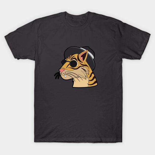 Tiger wearing sunglasses T-Shirt by Travelite Design